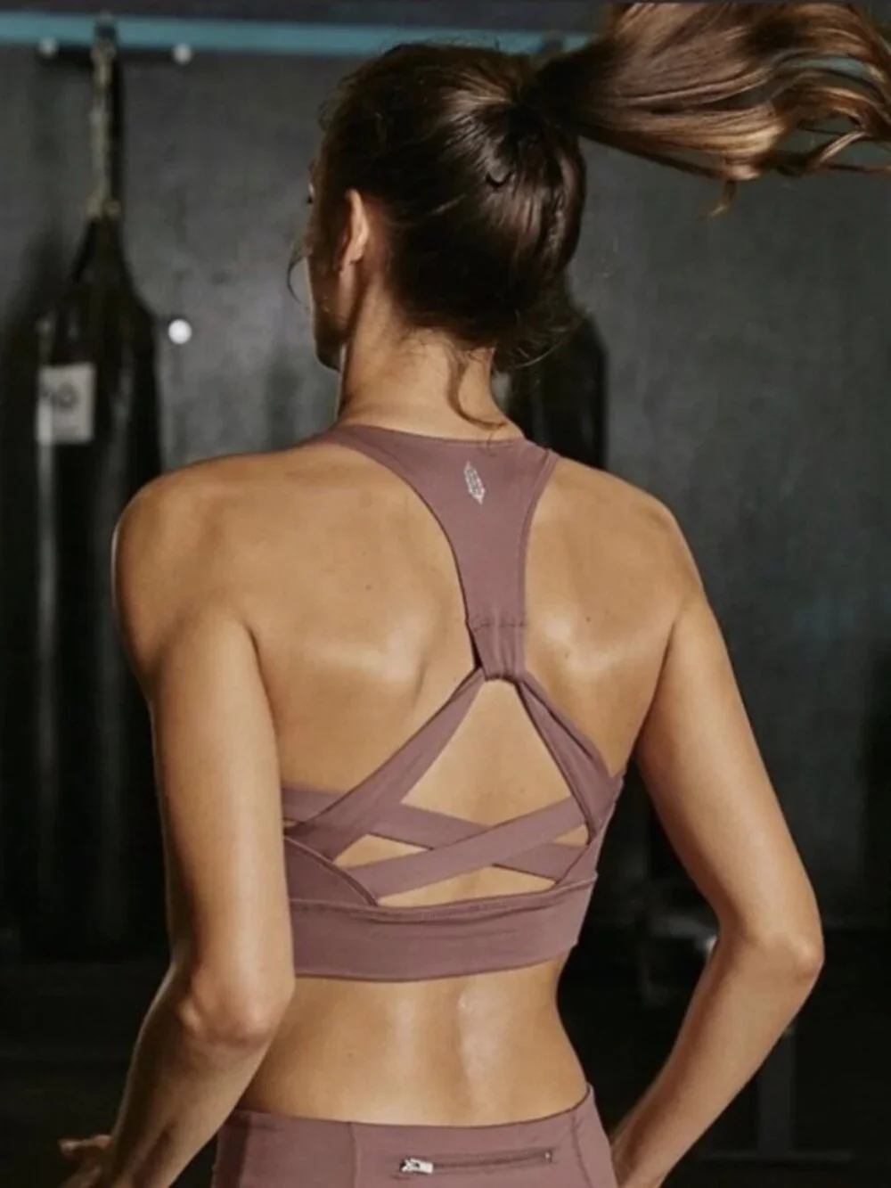 Free People Lightning Synergy Crop Top